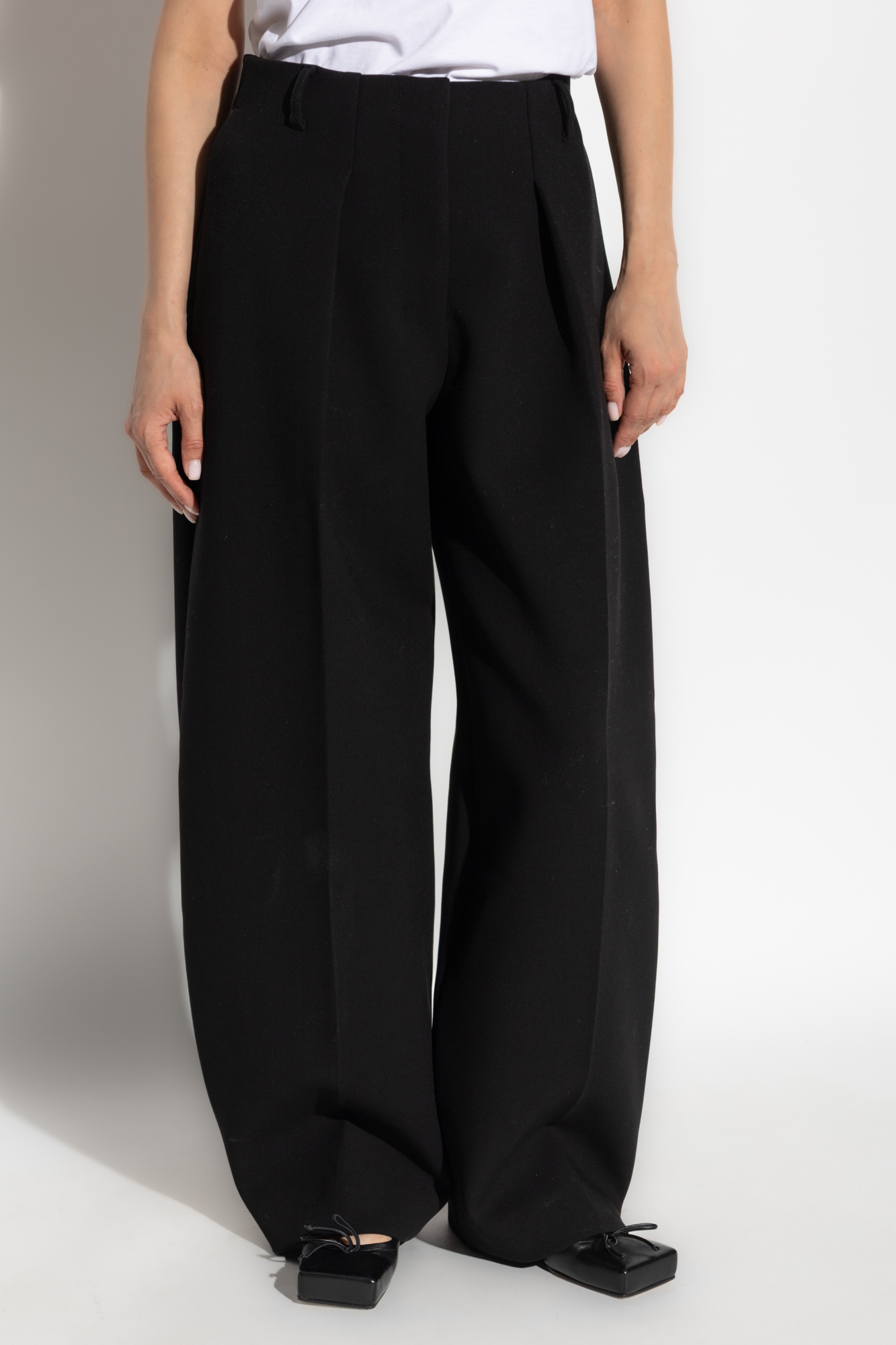 Black 'Ovalo' trousers Jacquemus - Vitkac AS